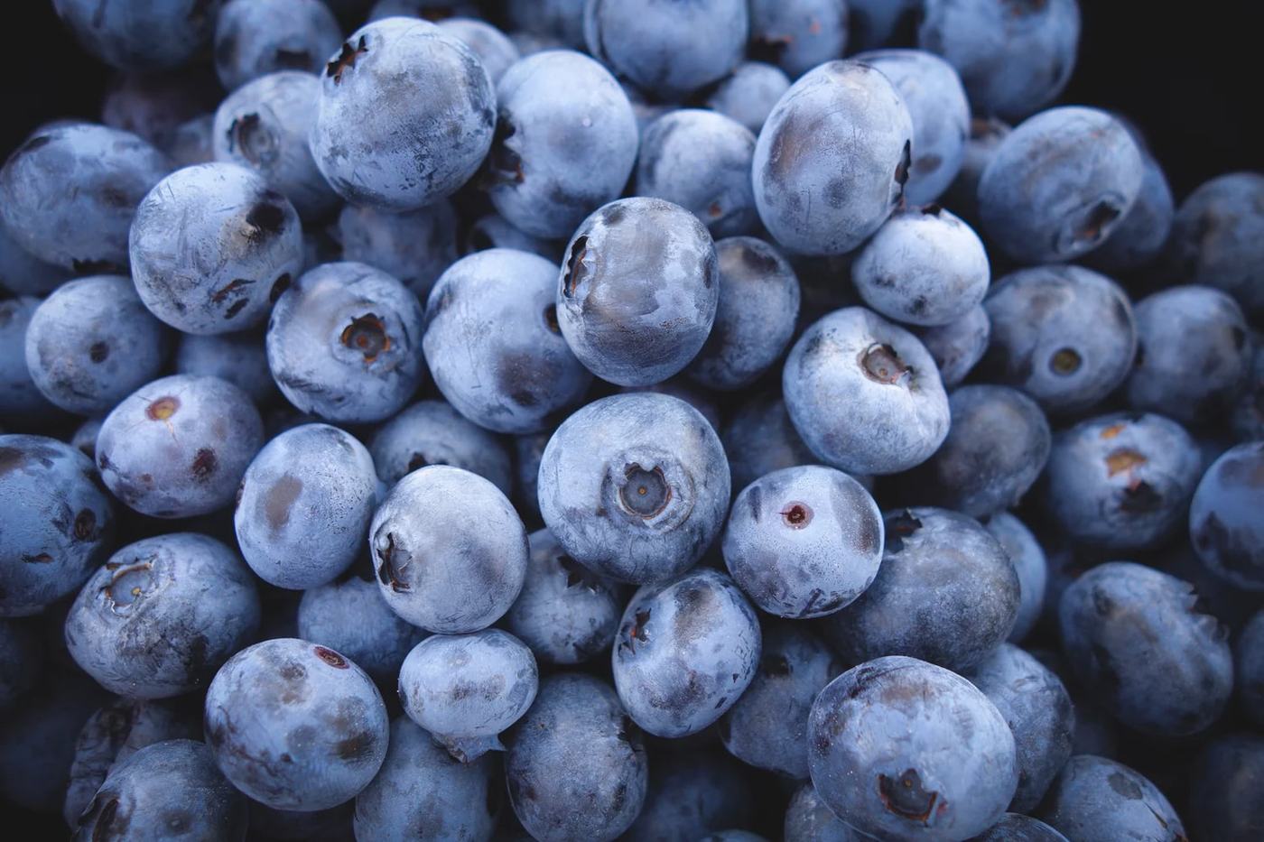 Blueberries for the waffles