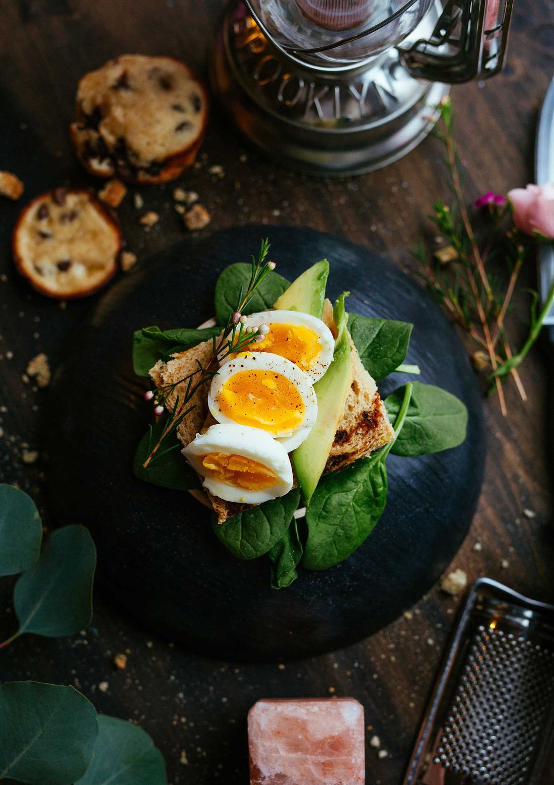 Friday: Soft eggs & greens